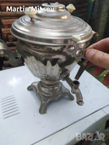 Самовар СССР 3л, снимка 3 - Антикварни и старинни предмети - 54714260