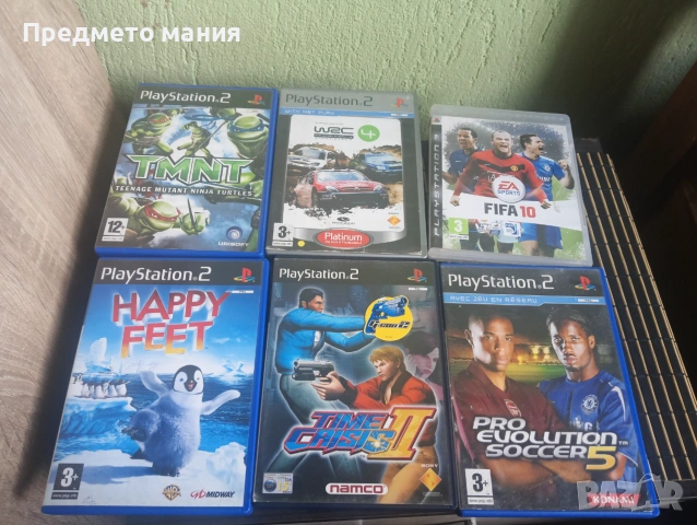 Продавам видео игри за PlayStation 2 и PlayStation 3