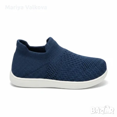 Детски боси маратонки Jong Golf – тъмносини, тип slip-on, снимка 3 - Детски маратонки - 55527400
