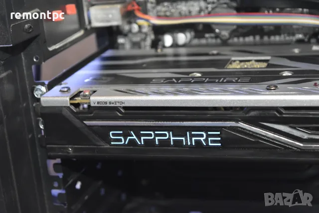 Четириядрен компютър с видеокарта и 10 Гб рам памет I5 4460 RX 480 8 GB Ram 10 GB DDR3, снимка 3 - Геймърски - 55448919