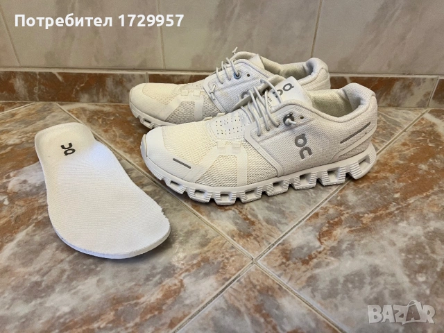 Маратонки  On Cloud 6 white/white, снимка 2 - Маратонки - 54582715