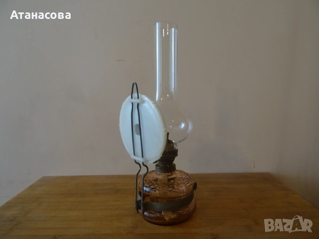 Газена газова лампа 1960 г, снимка 4 - Антикварни и старинни предмети - 54395167