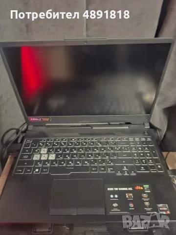 Asus tuf gaming a15, снимка 3 - Лаптопи за игри - 55511742