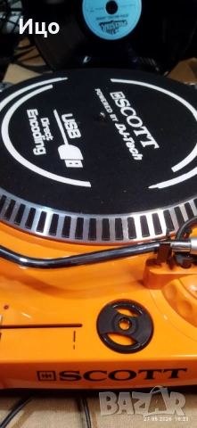 Skott DJX 100TT диджейски грамофон., снимка 2 - Грамофони - 54692733