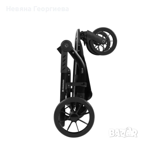 KIKKA BOO Комбинирана количка 3в1 IRENE LIGHT GREY, снимка 7 - Детски колички - 54778602