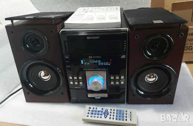 Sharp XL-UR2110H Micro Component System , снимка 3 - Аудиосистеми - 54442520