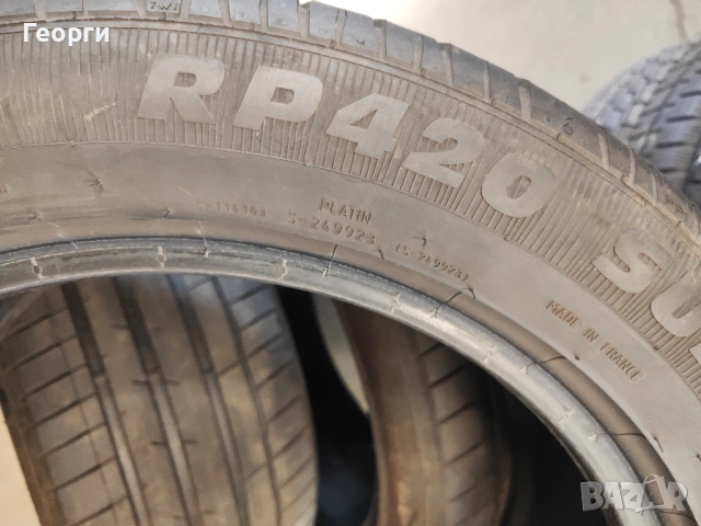 4бр.летни гуми 255/45/18-235/50/18 Platin спорт пакет, снимка 13 - Гуми и джанти - 54718898