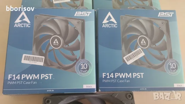Вентилатор 140 мм ARCTIC F14 PWM PST, снимка 5 - Други - 55338081