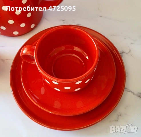 Керамичен сервиз , снимка 4 - Сервизи - 54496477