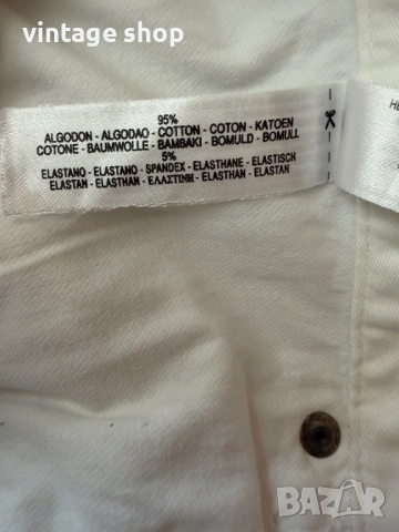 Мъжки бели дънки Massimo Dutti, размер 44, снимка 9 - Дънки - 54564659