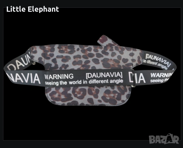 ​🐆 Стилна чанта за кръст (бананка) с леопардов принт/нова, снимка 2 - Чанти - 54330990