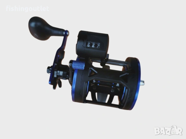 Мощен мултипликатор за тролинг ECTC30L за лява ръка . 15КГ ДРАГ !