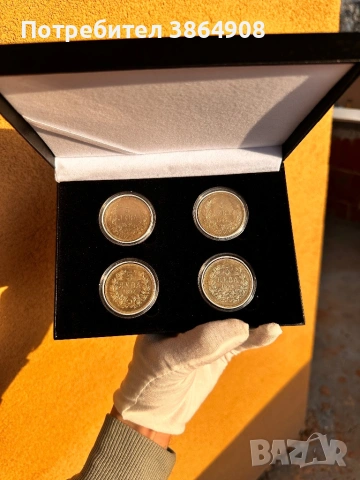 Княжеско сребърно каре 5 лева 1884/1885/1892/1894