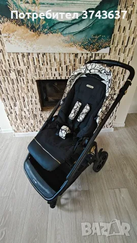 Детска количка Peg Perego Veloce Graphic Gold 3 в 1, снимка 8 - Детски колички - 55687745
