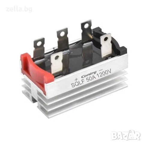 Трифазен изправителен мост 50A 1200V – AC/DC индустриален преобразувател за захранвания 10224, снимка 5 - Друга електроника - 54661068