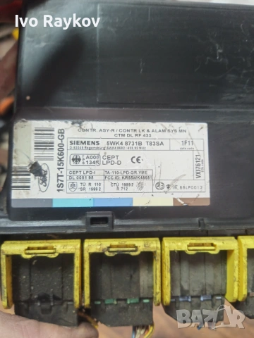 КОМФОРТ МОДУЛ FORD MONDEO MK3 1.8B 1S7T15K600GB , 1s7t-15k600-GB, снимка 6 - Части - 50169683