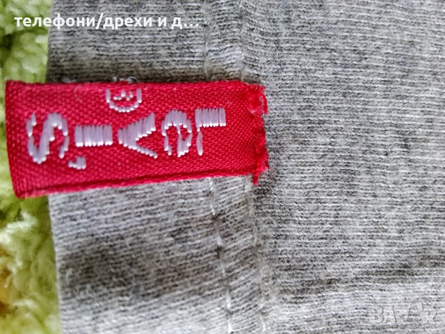 Оригинална памучна тениска Levi's (M), снимка 4 - Тениски - 54768634