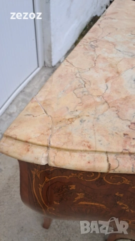 Скрин "Bombe" с мрамор, снимка 10 - Скринове - 54005415