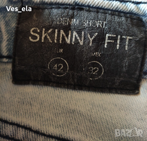 дънкови панталони Pull Bear, снимка 4 - Къси панталони - 54889589