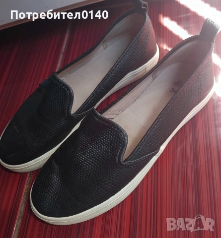 Дамски кожени еспадрили H&M, снимка 2 - Дамски ежедневни обувки - 55061729