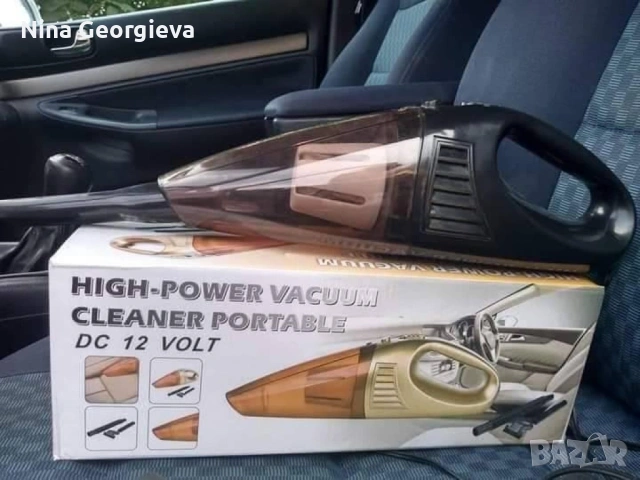 Мощна преносима автомобилна прахосмукачка за кола, снимка 2 - Прахосмукачки - 54448013