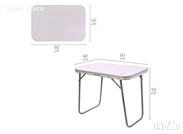 Сгъваема маса, снимка 3 - Маси - 54124217