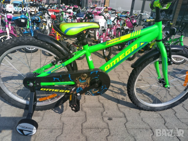 BG Детски велосипед 20" MASTER зелен, снимка 2 - Велосипеди - 54334344