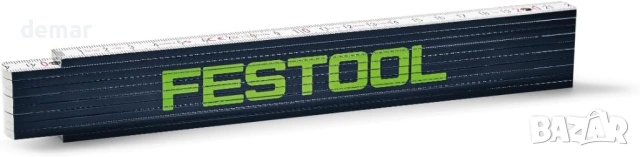 Дървена сгъваема мерна линия Festool - 2 метра