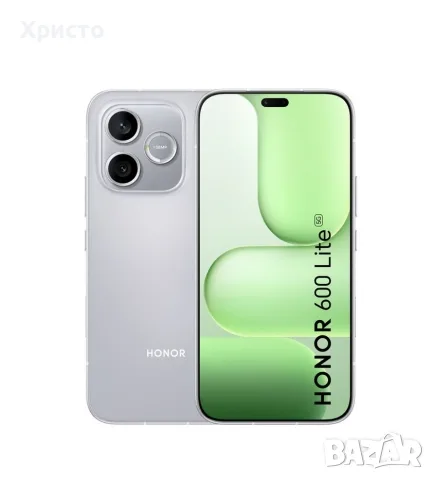 НОВ!!! Honor 600 Lite, 8GB RAM, 256GB, 5G, Velvet Grey
