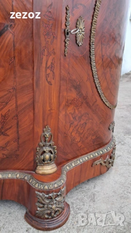 Шкаф ретро с мрамор Империя, снимка 11 - Шкафове - 53996023