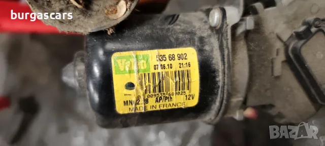 Механизъм чистачки моторче 535 68 902 Nissan Note 1.5DCI K9K 2010г., снимка 2 - Части - 55392817