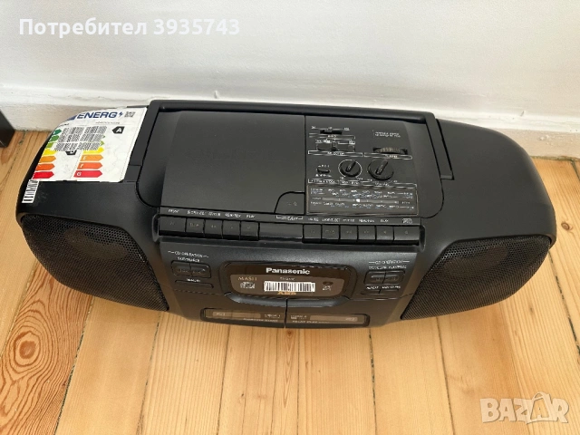 Panasonic boombox радиокасетофон , снимка 2 - Радиокасетофони, транзистори - 54488882