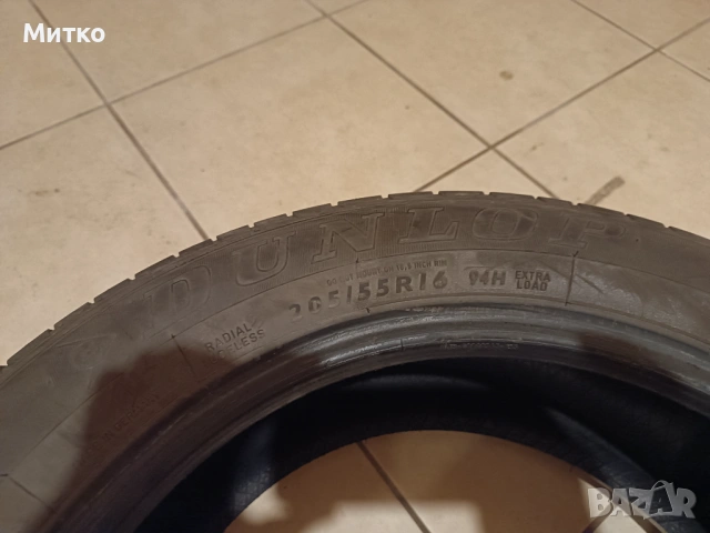 Летни гуми Dunlop 205/55/16 - 94H  dot4521, снимка 3 - Гуми и джанти - 54828223