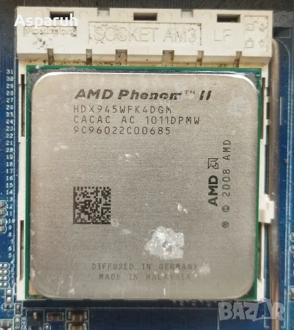 Asrock N68-S3 UCC с AMD Phenom ll X4, снимка 2 - Дънни платки - 55298098