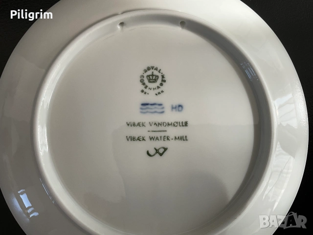 Коледна чиния «Royal Copenhagen», Дания., снимка 3 - Колекции - 55178733