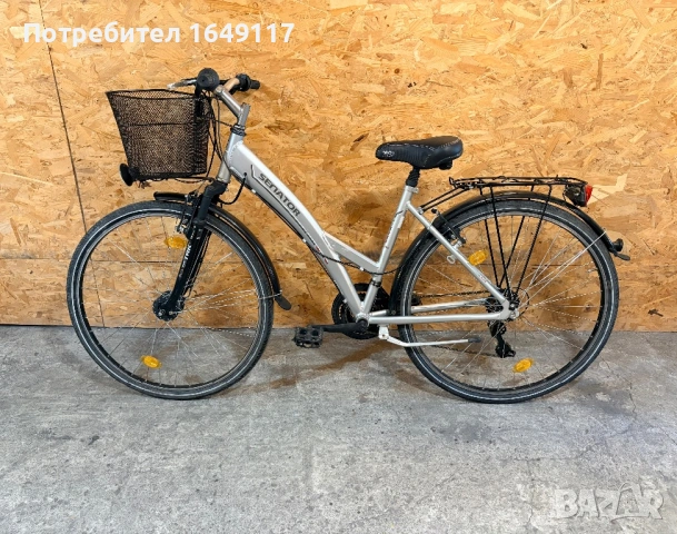 28цола дамски Senator алуминиев градски велосипед колело[21ck-Shimano], снимка 12 - Велосипеди - 54792209