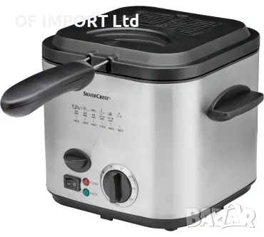 Мини Фритюрник SILVERCREST 1.2L SFM 840 B1 ИНОКС, снимка 3 - Фритюрници - 54422122