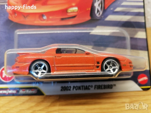 Hot Wheels  2002 Pontiac Firebird (червен), снимка 2 - Колекции - 54445027