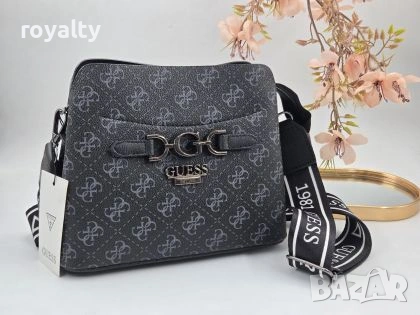 Guess Нова Дамска Кожена Чанта Гес 