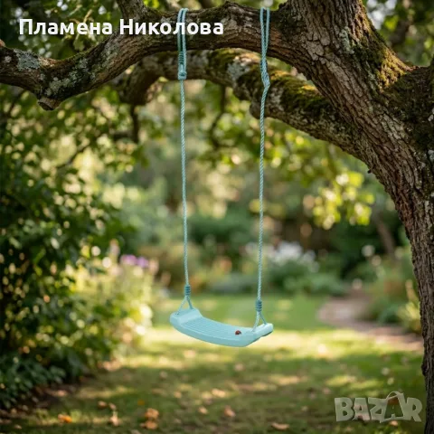 Детска градинска люлка – здрава, безопасна и регулируема до 75 кг, снимка 4 - Детски люлки - 55624666