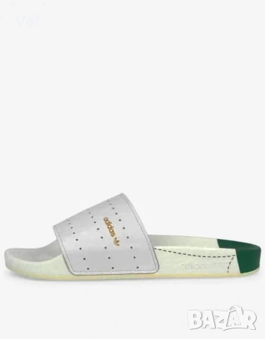👟 Adidas Adilette Slides White — Унисекс джапанки , снимка 4 - Джапанки - 54556321