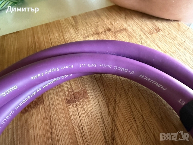 Захранващ кабел 1,5 м.
furutech dps-4.1, снимка 2 - Други - 55604065