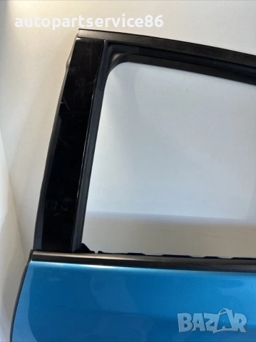 Врата задна лява синя за Toyota Prius 1.8 Hybrid (2018), снимка 2 - Части - 54202921