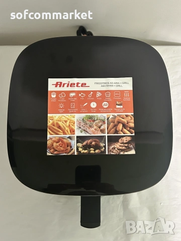 Air Fryer Ariete 4633 (4 литра, 1400W) фритюрник с горещ въздух – С 6 месеца гаранция!, снимка 7 - Фритюрници - 54958081
