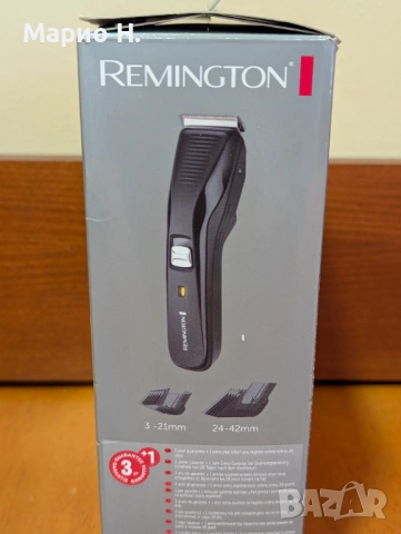Тример за коса и брада Remington Pro Power, чисто нов, стоманени ножове, 3-42 мм + аксесоари, снимка 3 - Тримери - 54622873