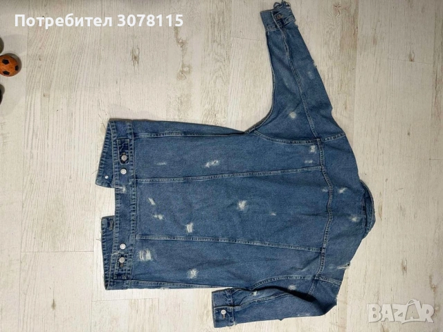 Дънково яке ZARA , снимка 5 - Якета - 54091188