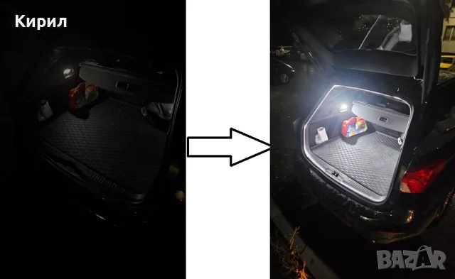 Ford Focus mk4 - LED лента за багажник Plug & Play