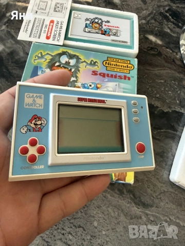 комплект Nintendo Game & Watch от 80-те години! , снимка 3 - Nintendo конзоли - 55559919