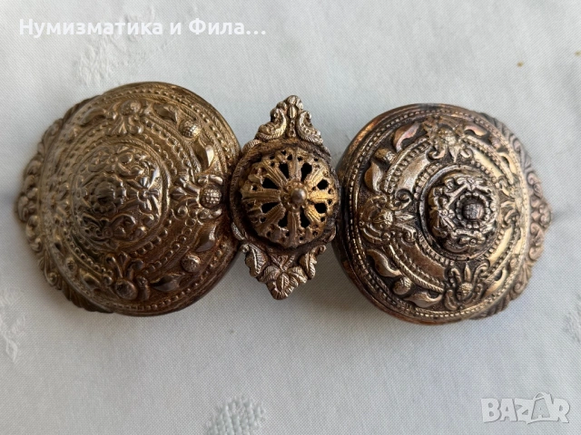 Сребърни карловски пафти