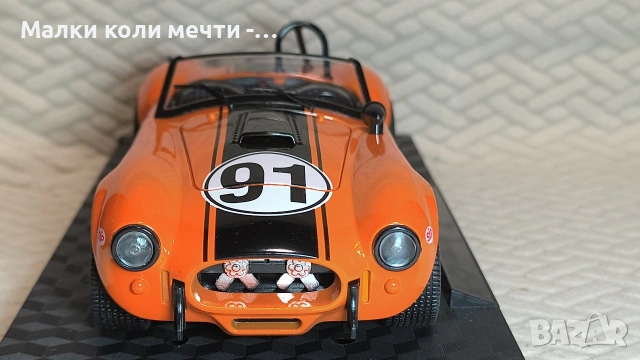 метална количка Shelby Cobra .Мащаб 1:20.Чисто нова, снимка 3 - Колекции - 54909907